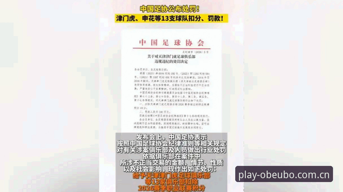 中国足协第三批禁足名单最新动态：65人受罚，终身禁足与五年禁赛曝光
